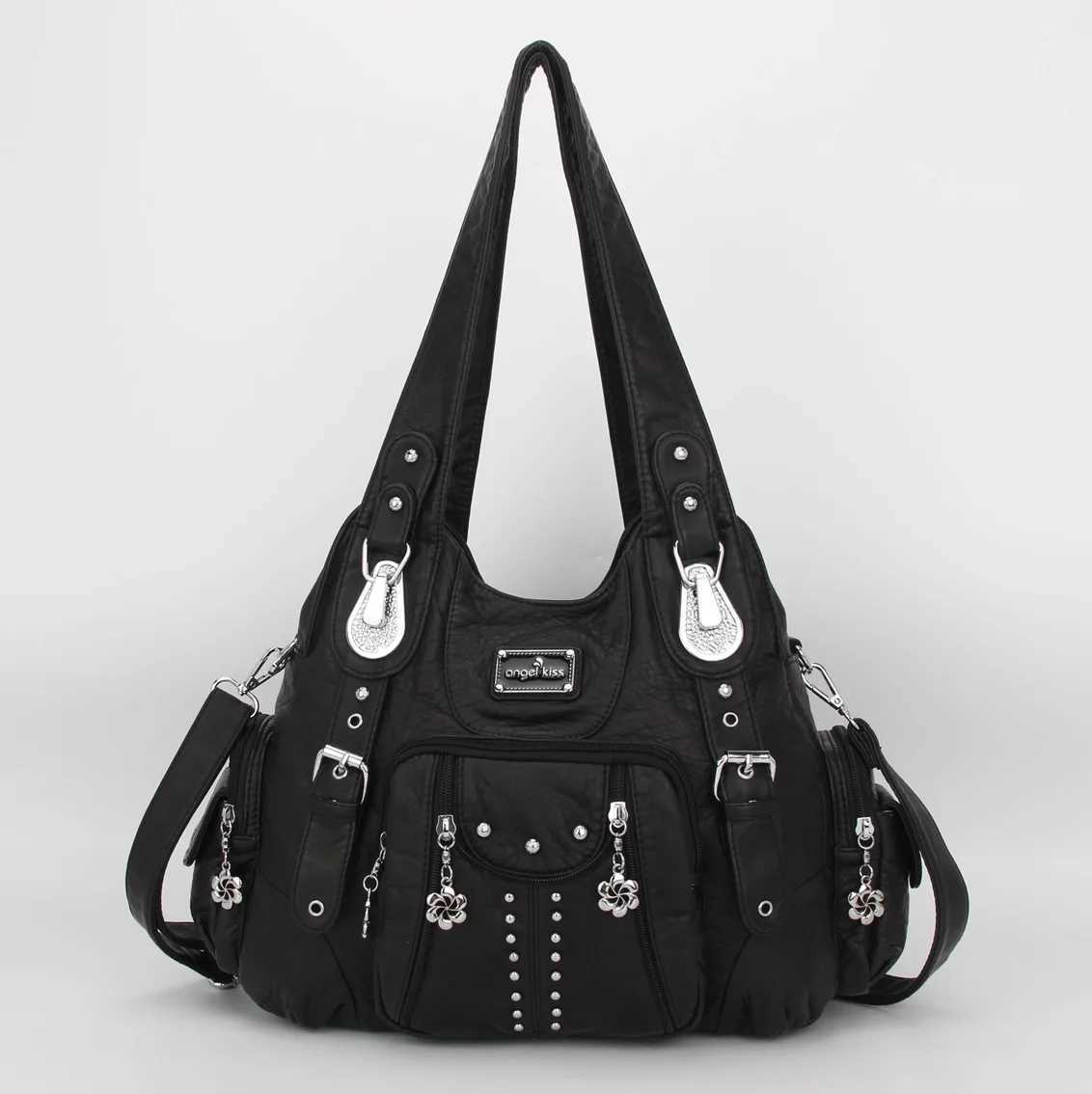 Angelkiss bag womens fashion handbag womens shoulder bag PU leather handbag womens large shoulder bag M250516