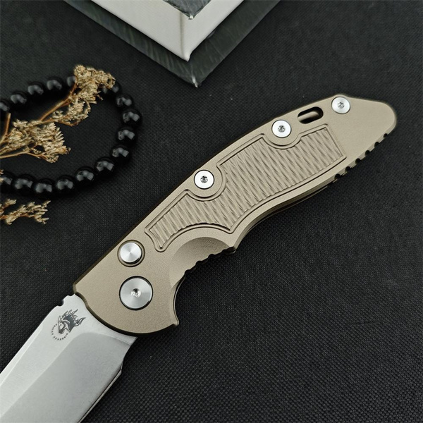 Hinderer XM18 AUTO Spring Assisted Utility Pocket Folding Knife D2 Blade Aluminum Handle Outdoor Hunting Tactical Knives Camping EDC Tool