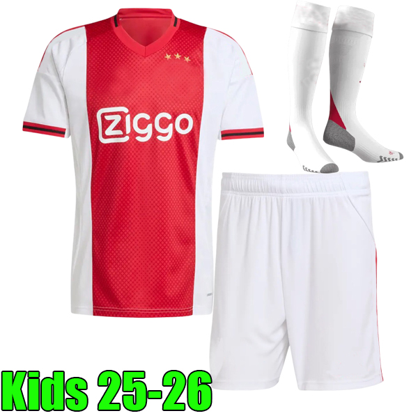 AFC kit Amsterdam Soccer Jerseys 26 Retro Kits maillot Ajaox football shirts 2025 2026 Kids aax bob marley St one Isl and uniforms