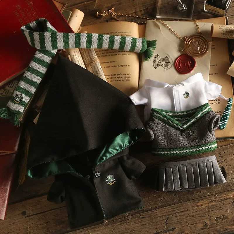 New Labubu Magic Academy Set Pendant Decoration 15 17cm Size Doll Clothes Hog Warts School Uniform Free shipping