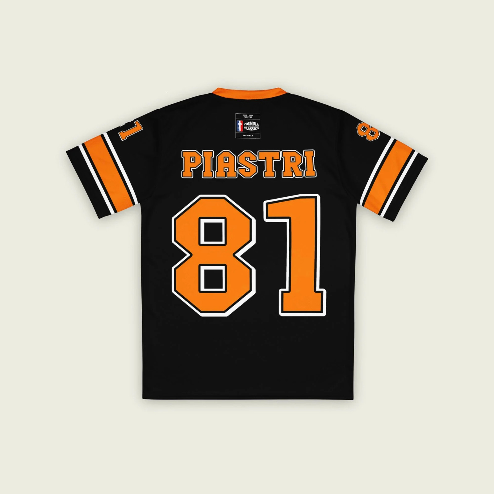 Summer Womens Fashion Vneck Tshirt Oscar Piastri Shirt Mens Loose Breathable Quick Drying McLaren Sportswear 250407