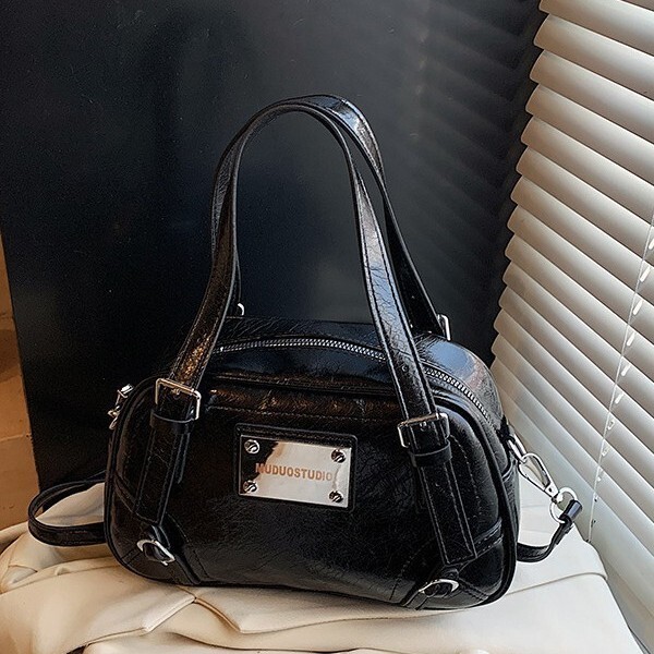 New Spring and Summer Women's Underarm Bag Simple Large Capacity Handbag Leisure Multi functional Shoulder Bag Niche Premium Underarm Shoulder Ba