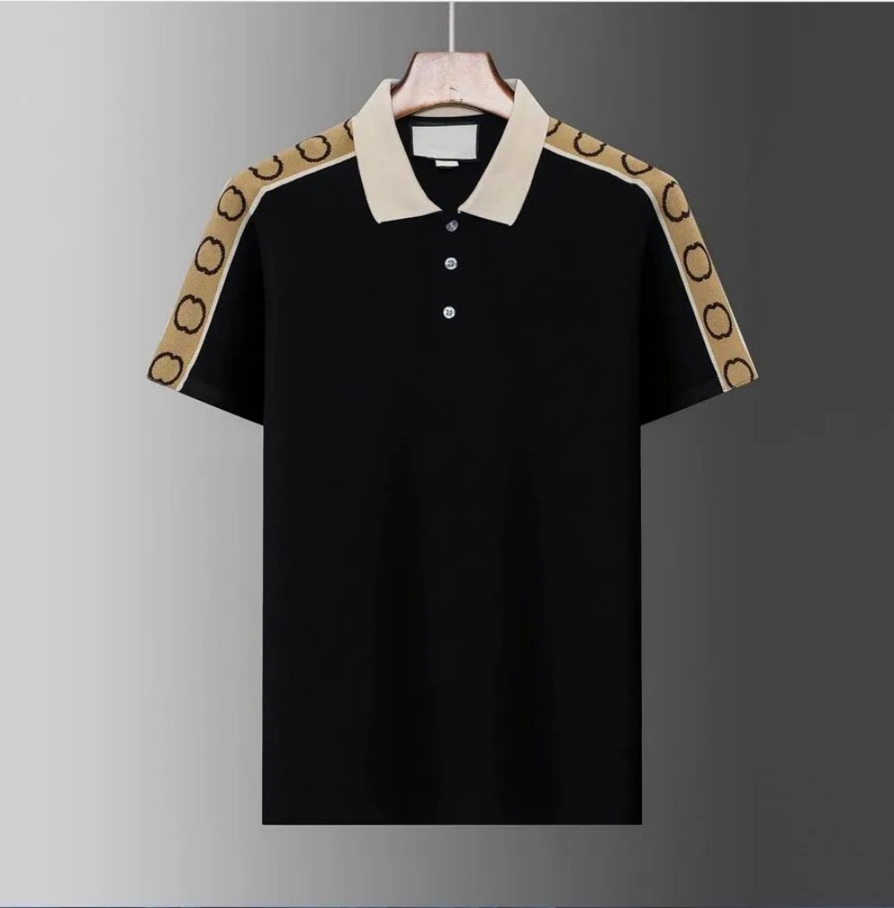 2024 High Quality Spring Luxury Italy Men T-Shirt Designer Polos Shirts High Street Embroidery Printing Clothing Mens Brand Polo Graphic T-Shirt size M-3XL