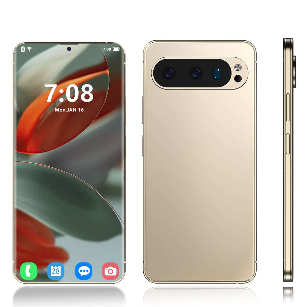 High-performance Pixel 9 Pro XL Android smartphone - 6.8" incell display Unlock Touch Screen Phone Androids Camera Telephone HD Display Face Reco