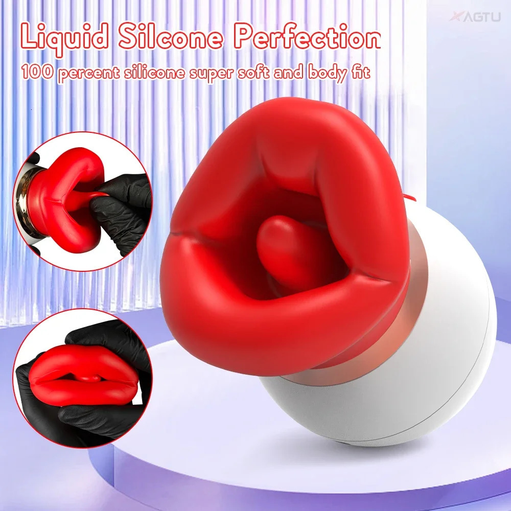 Clitoris Sucking Vibrator for Women Tongue Licking Sucker Clit Stimulator Female Oral Nipple Vacuum Vibrating Adults Sex Toys 250515