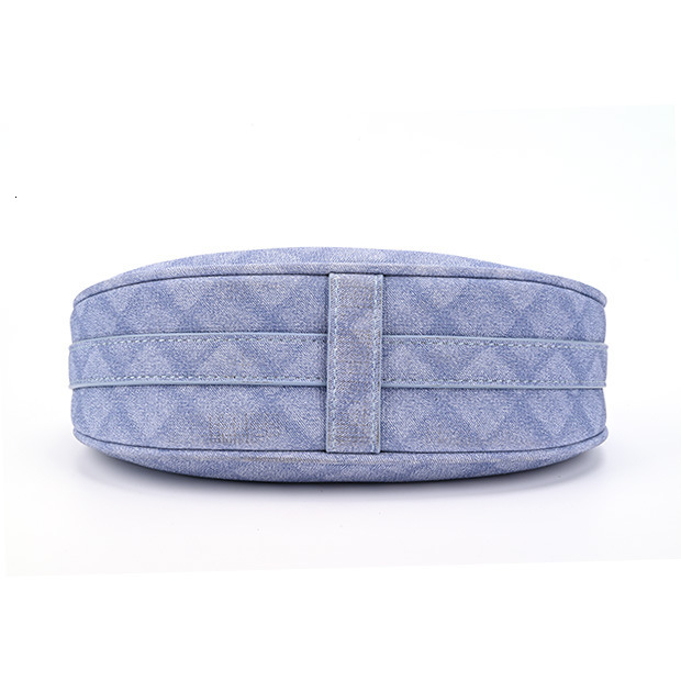 2025S designer new women denim crescent niche design shoulder crossbody bag
