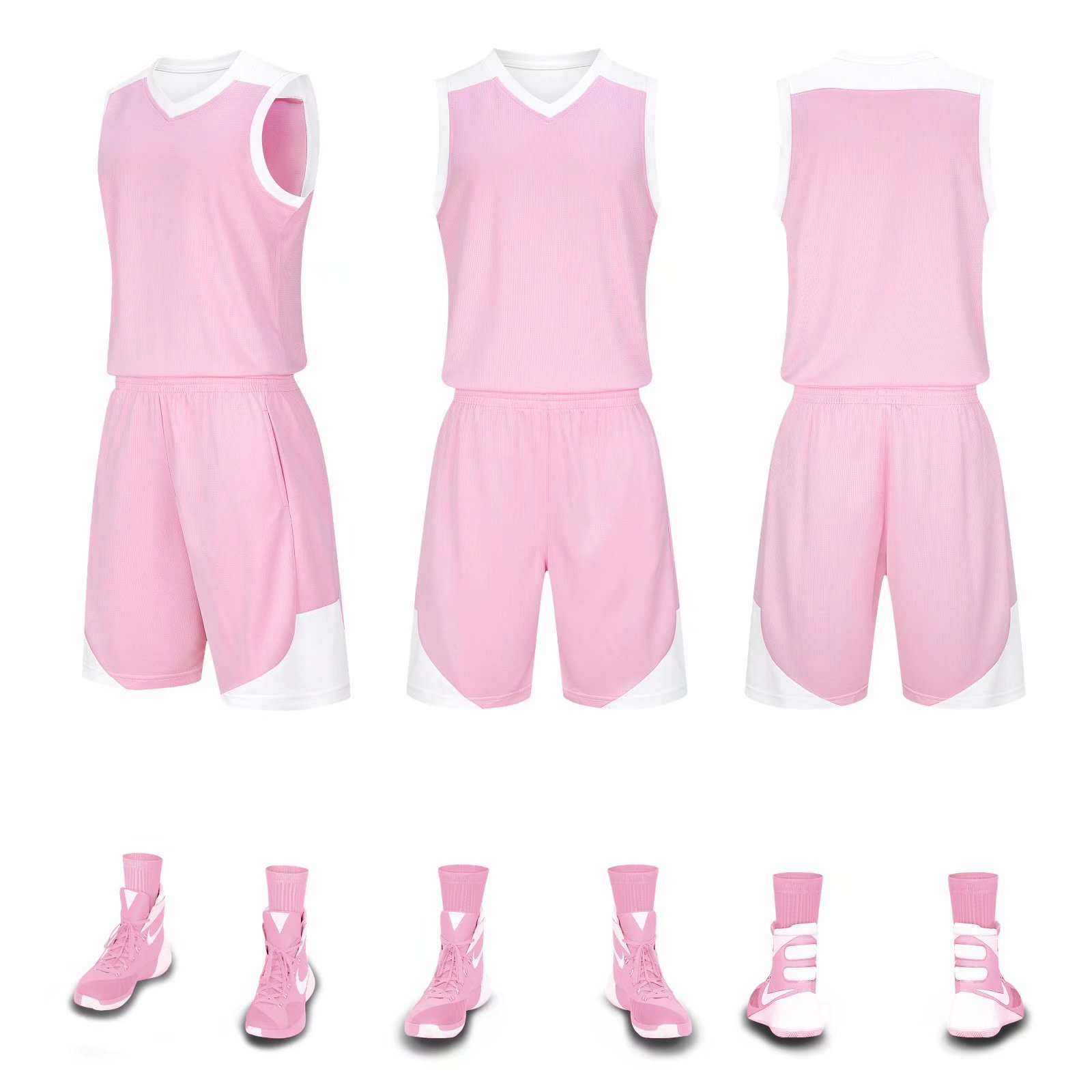 High-Quality Stretch Fabric Athletic Garments for Sports Teams Embossed Branding Available