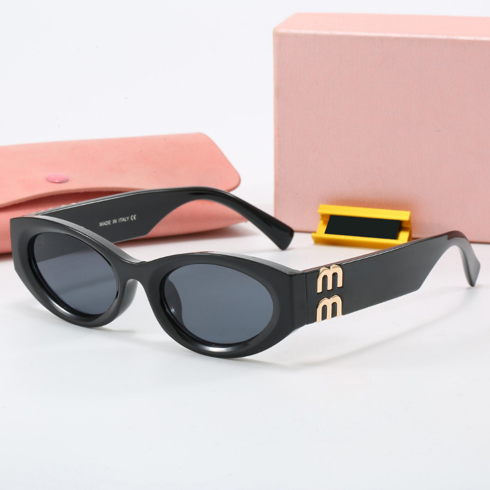 Designer Cat Eye Womens Sunglasses Classic Brand Fashion New Explosive Sunglasses High Quality Luxury Retro Full Frame Top Outdoor Sunshade UV Mens Sunglasses