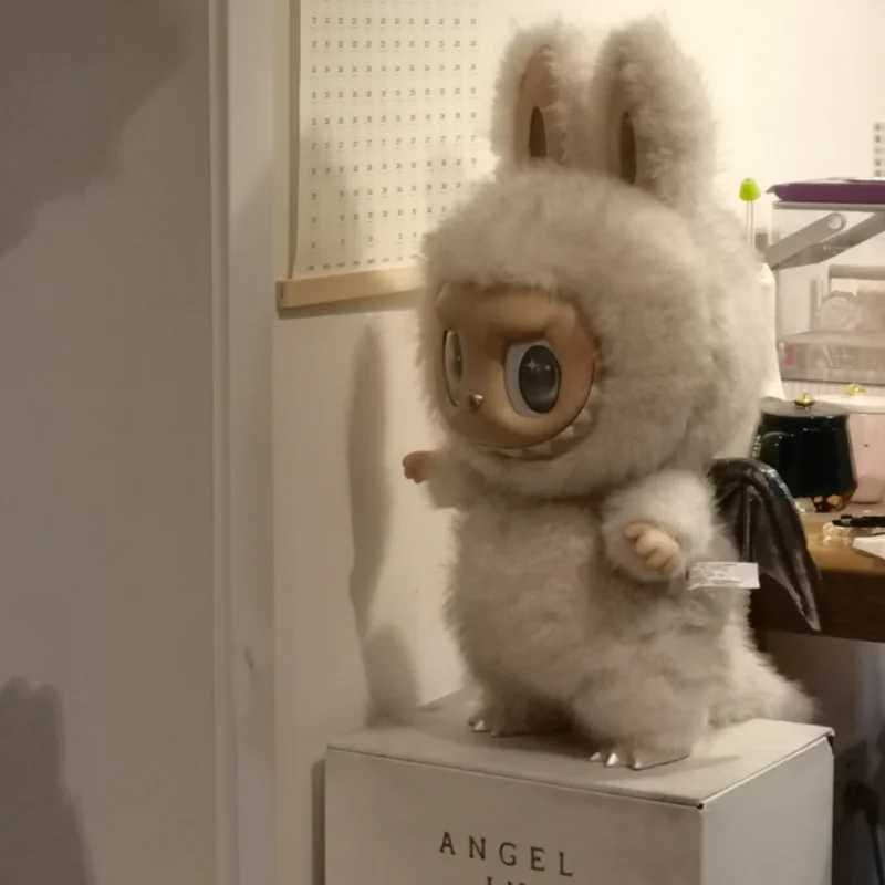 58cm Winter Flip With Me Chicken Angel Diy Pendant Doll Hipper Labubu V1 V2 Toy Birthday Gifts Customized M250516