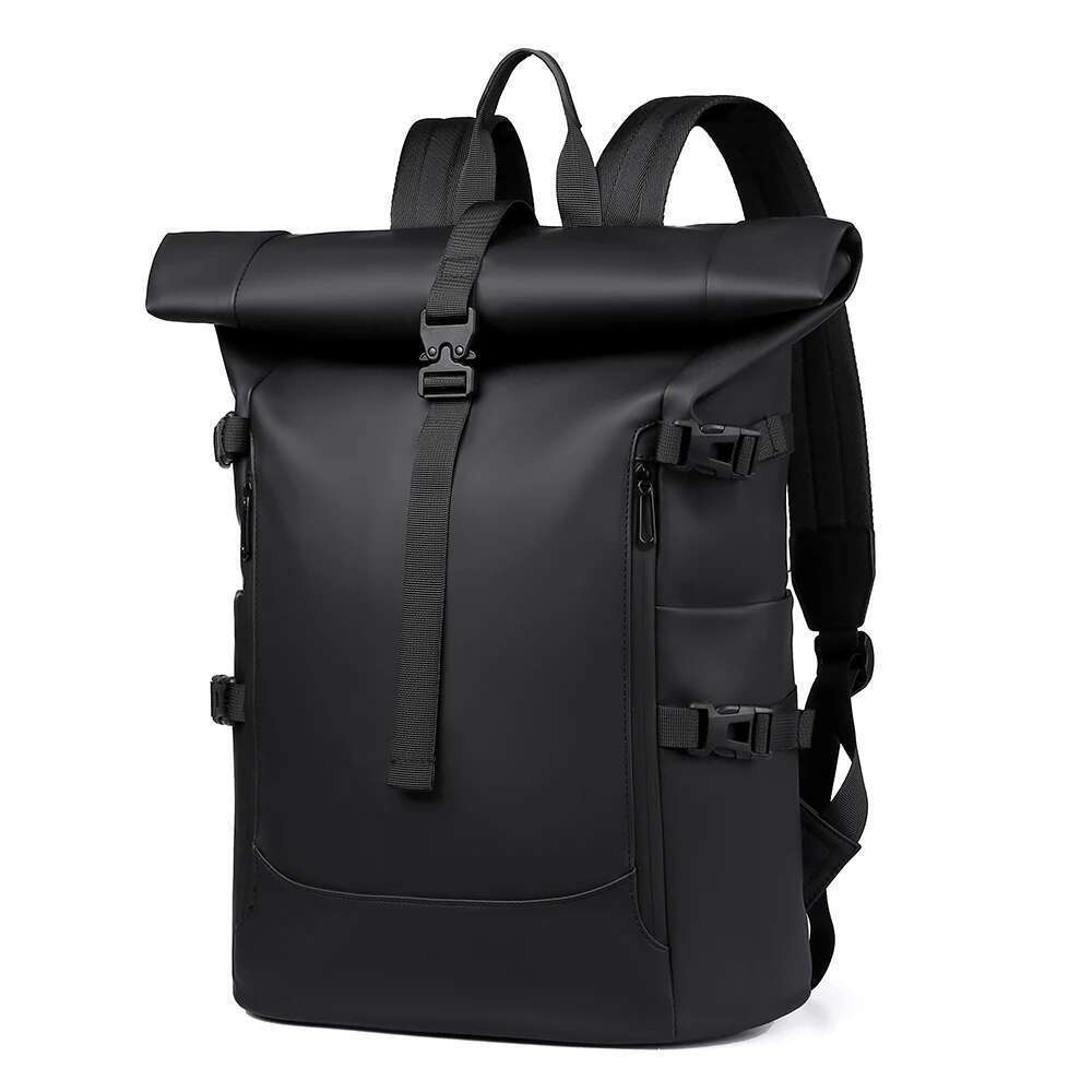 Waterproof Roll Top Outdoor Durable Fashion Casual Backpack for Hiking Travel Daily Use