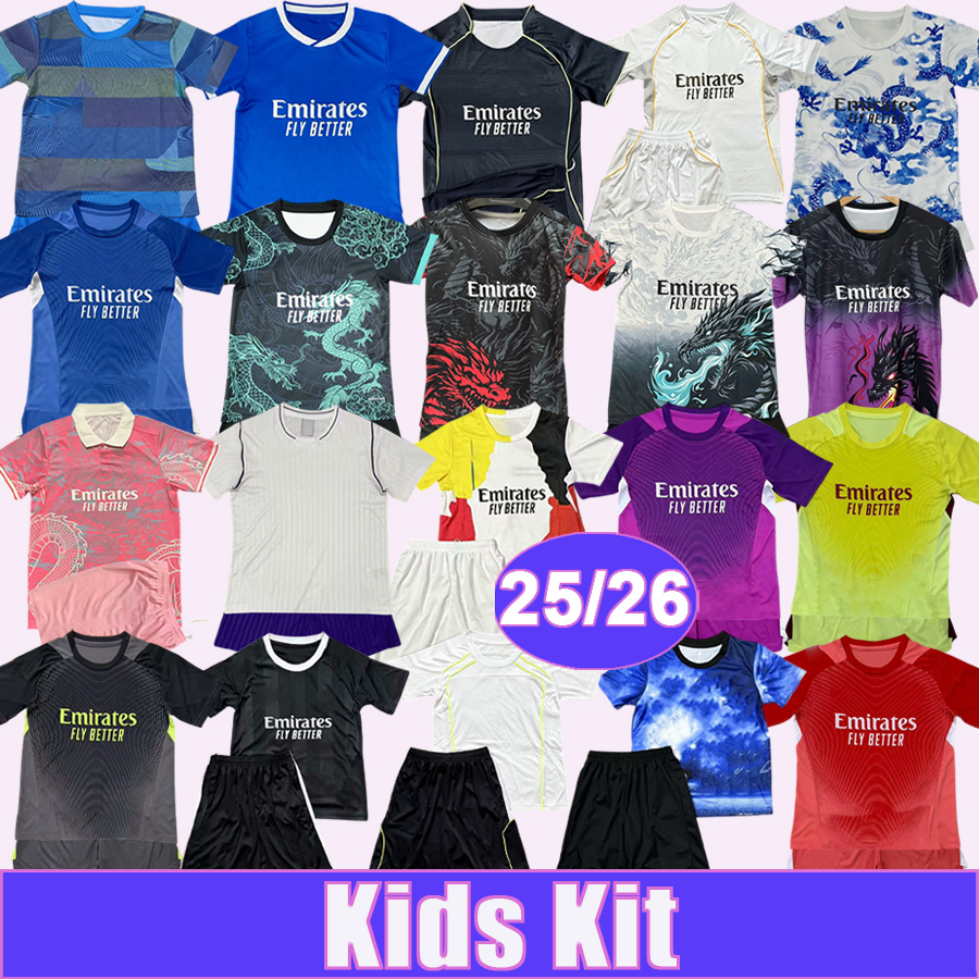 25 26 MBAPPE RODRYGO Kids Kit Soccer Jerseys ENDRICK BRAHIM ARDA GULER VINI JR. ALABA Home Away 3rd Goalkeeper Special Joint Version Football Shirts