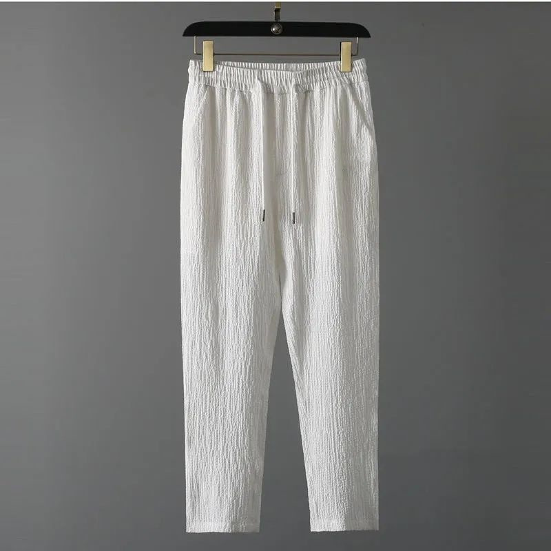 Mens Tracksuits (Shirt Trousers) Summer Fashion Men Shirt Breasted Shirts Mens High Quality Two Piece Size M-4XL Tracksuit