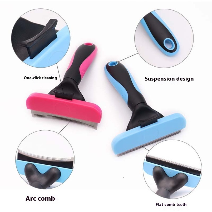 Cat Comb Dog Removal Knife Curved Cat Hair Removal And Beauty Pet Comb