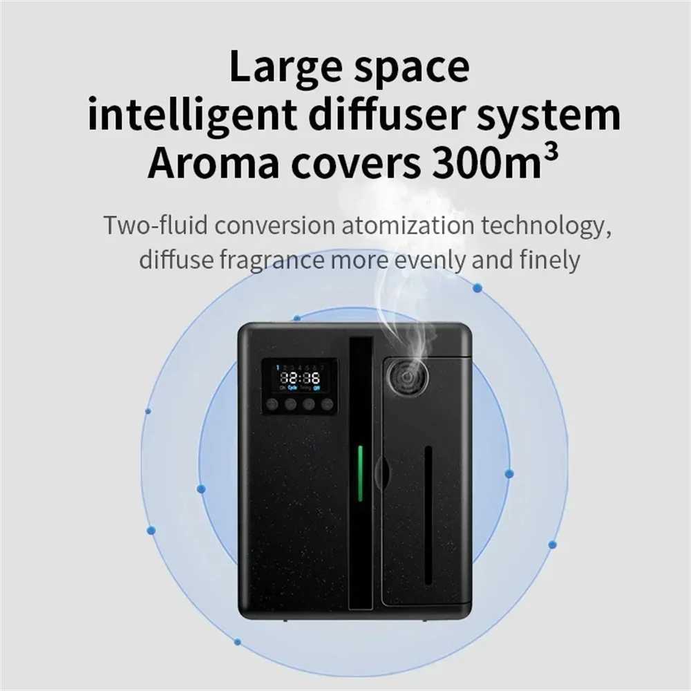 Scent Machine Aroma Diffuser 160ml Fragrance Diffuser For Large Area Hotel Lobby Home Fragrance Smell Distributor Bluetooth W250516