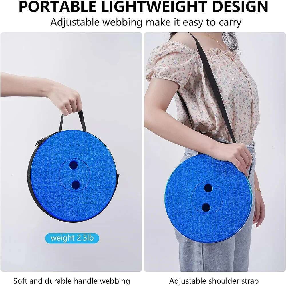 Portable Telescoping Stool, Outdoor Foldable Beach Chair, Folding Camping Chair for Travel Hiking Fishing Garden