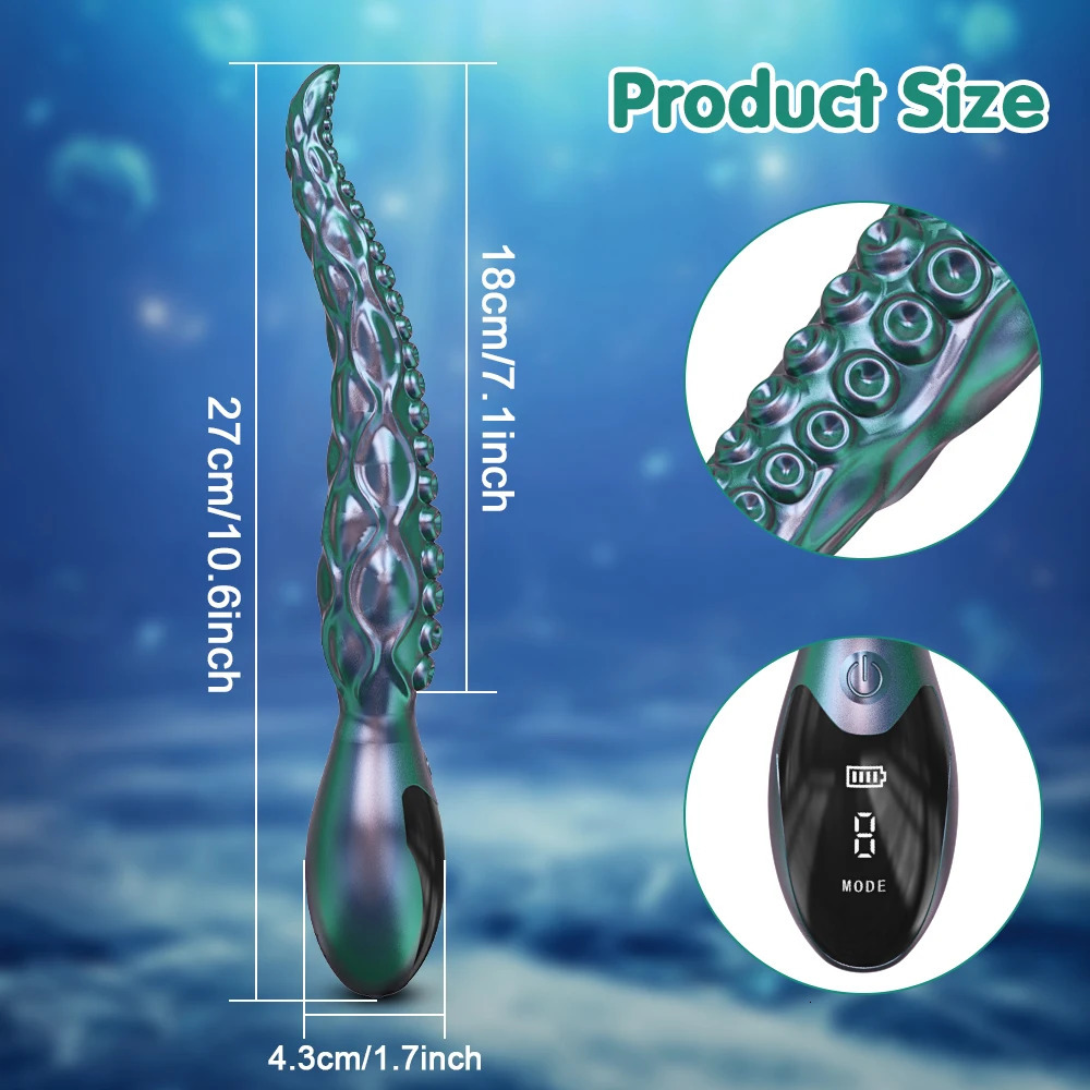 Anal Vibrator for Male Prostate Massager Butt Plug Vibrating Soft Silicone Anal Balls Adult Erotic Sex Toys for Women Men Gay 250515