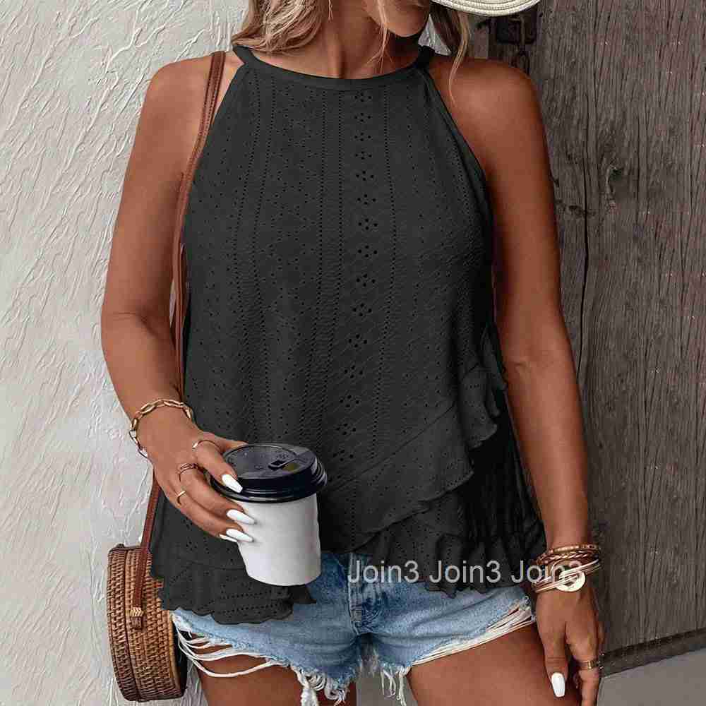2025 Spring/summer New Womens Fashion Casual Solid Color Long Sleeve Round Neck T-shirt