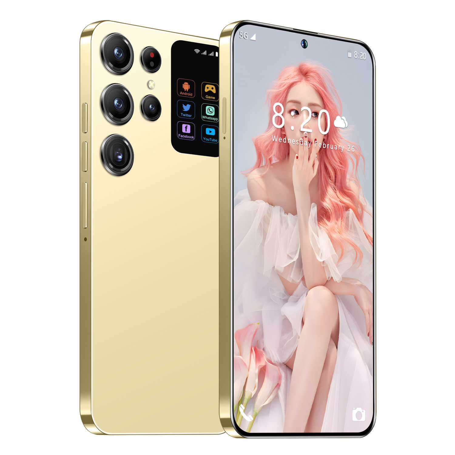 S25 Ultra Android smartphone 16+1TB hot selling secondary screen cheap phone R250516