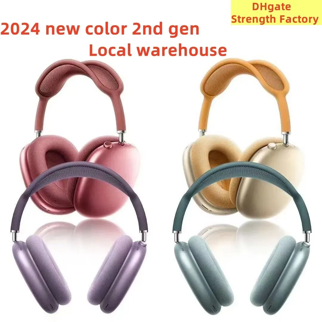 For airpods max Headphone maxes airpodspro max 2 Wireless Earphone ANC Top Quality Metal Earmuffs Active noise reduction For iPhone 16