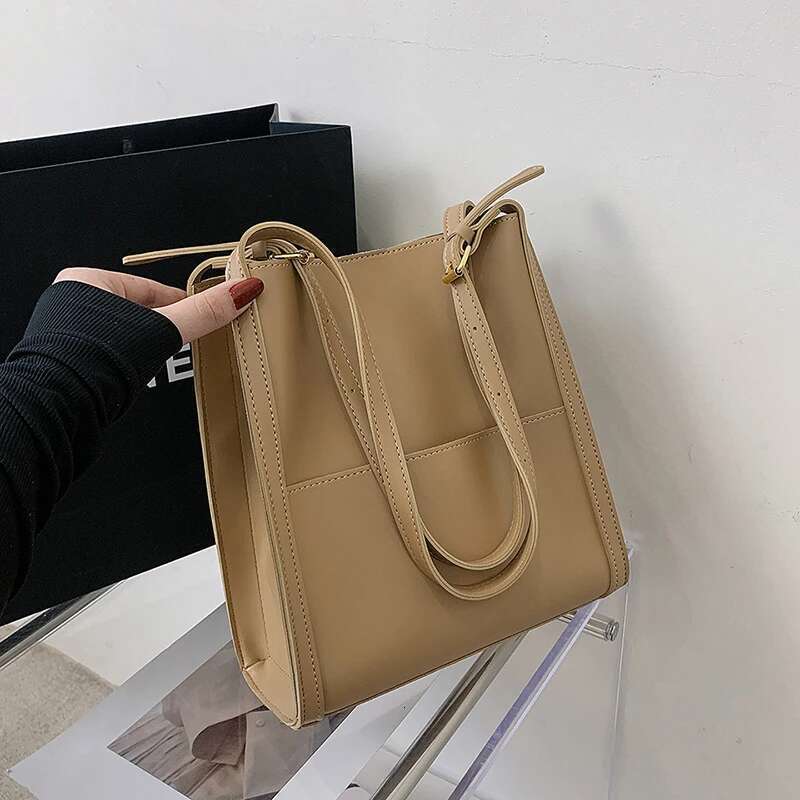Ladies Handbags Fashion Bags Designer Tote Brand Leather Shoulder Women Top Handle Bag Female Sac A Main 2025