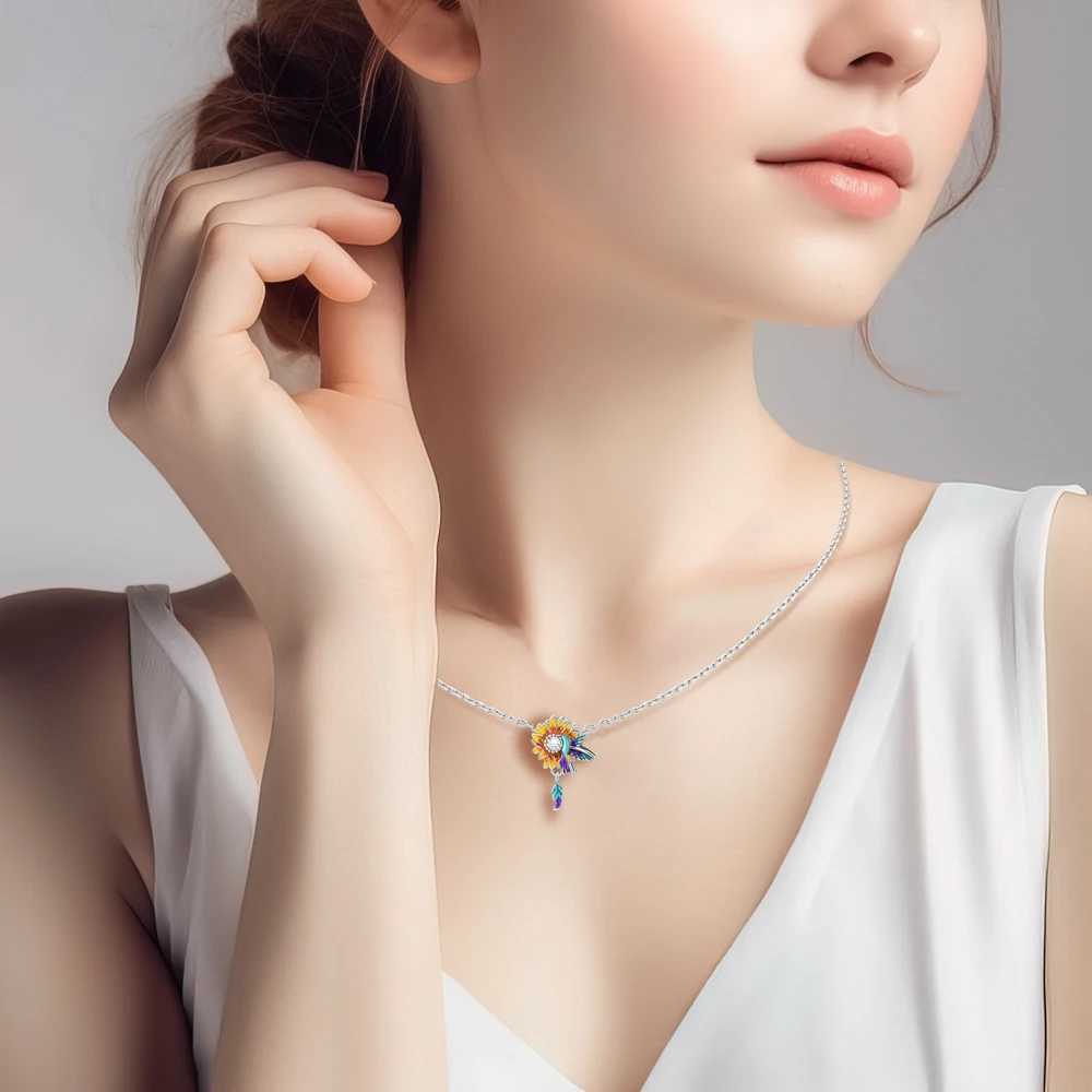 925 Sterling Silver Shining Sunflowers Pen Book Dangle Charm Fit DIY Bracelet Necklaces Teachers Day Gift Heartfelt JewelXJ250517