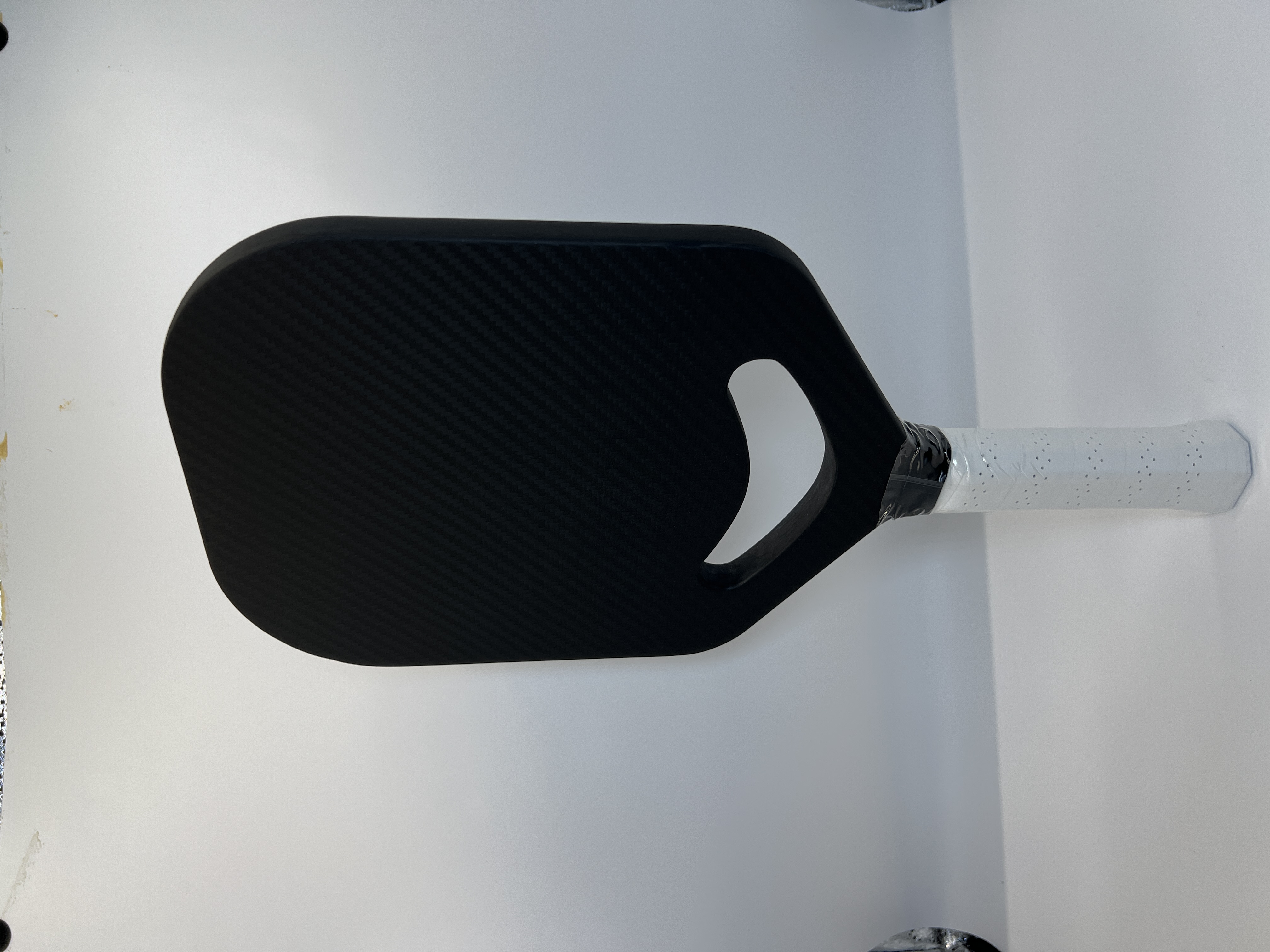 Factory Custom Thermoformed Unibody Edgeless 3k Carbon Fiber pickleball paddle Surface power pickleball paddles With Foam Edge