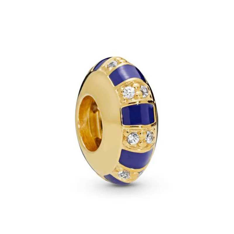 DIY Women Sparkling Gold Round She Flower Family Tree Charm Bead Clip Fit Original 925 Silver Bracelet Jewelry GiftXJ250517