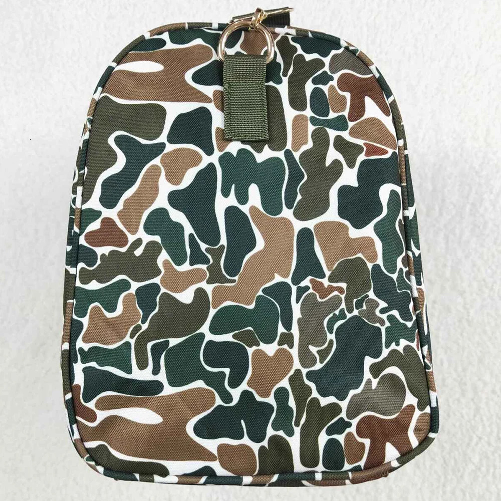 Boutique Kids Children Adult Bags Duck Camo Duffle Gym Bags Fall Fashion Children Kids Zip Luggage Travel Bags Wholesale Bulk 250516