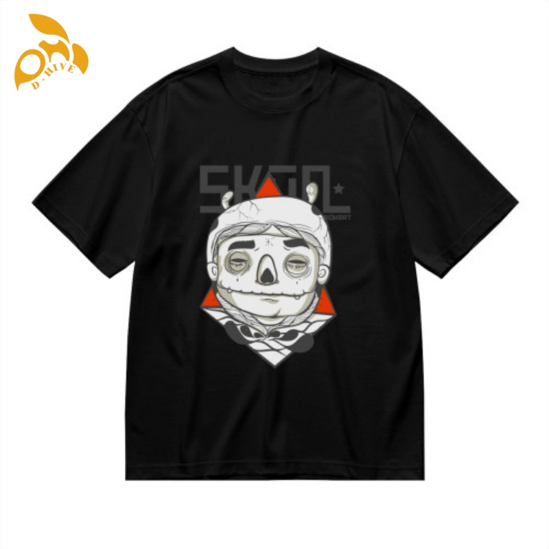 Free Shipping Designer Oversize Men's Women's shirt Short Sleeve Round neck Customized 200g Pure cotton hot stamping T-shirt - front T-shirt