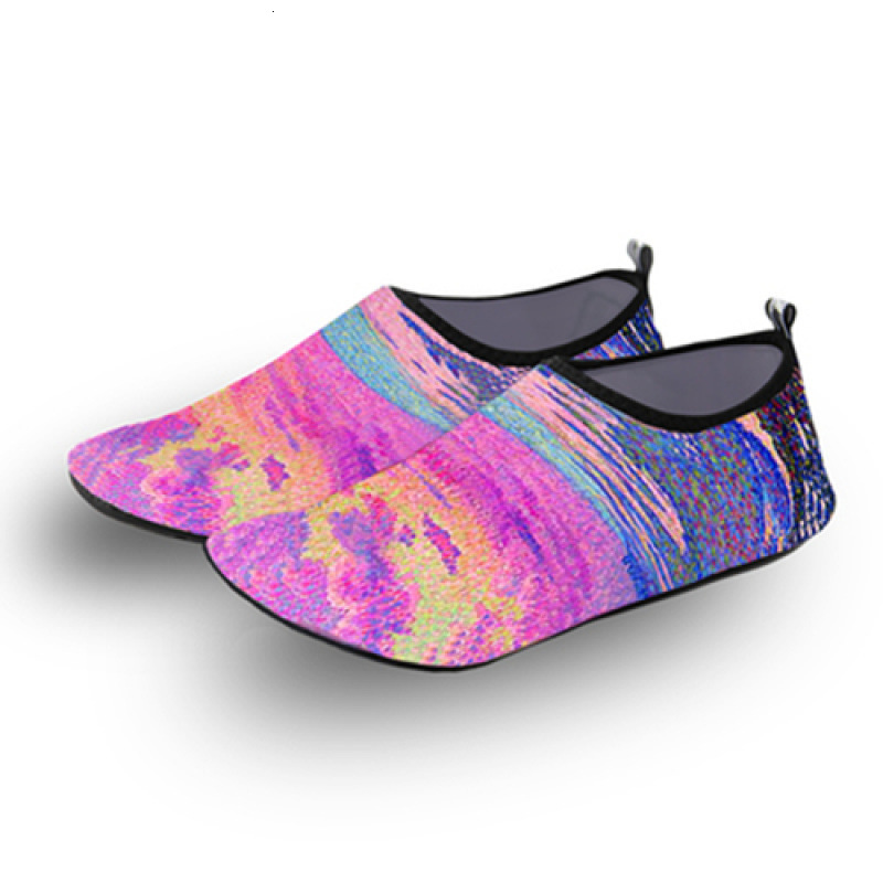 Beach men and women barefoot wading soft shoes designer children snorkeling swimming diving beach upstream sock chain