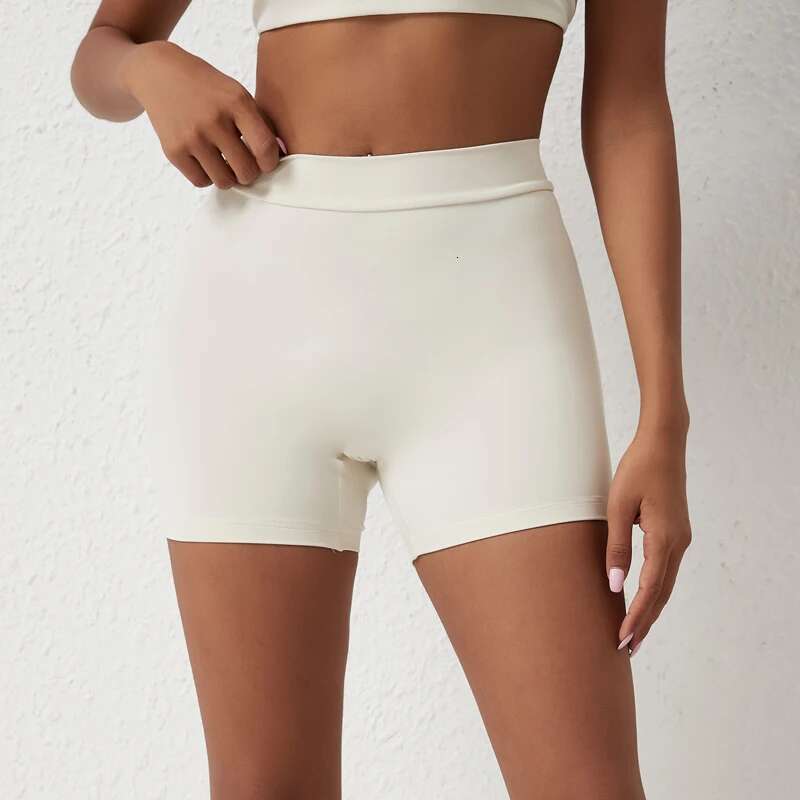 DIAS FIT JOY V-Back High Waisted Hip Lifting Yoga Women's Nylon Tight Fitting Shorts Training Sports Fiess Pants