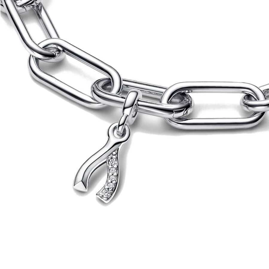 New 925 Silver Me Bracelet Accory Series ME Crescent Moon Elephant bone Mini Bead Fit Original Pendant Me Charm BraceletXJ250517