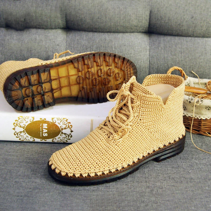Platform Anti-Slip Crochet Needles Indoor Slippers Sole DIY Hand Knitting Materials Slippers Rubber Outsoles for Shoes 250515