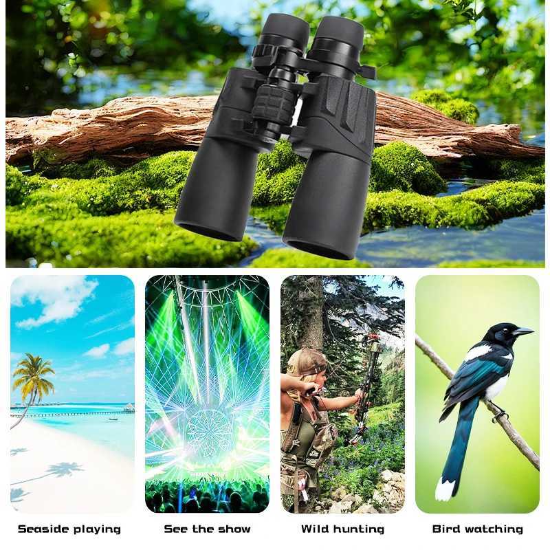 Eyebre New MZW13 10-30x50 Binoculars BAK4 Prism With High-Definition Zoom And High Magnification For Outdoor High-End Telescopes Y250516