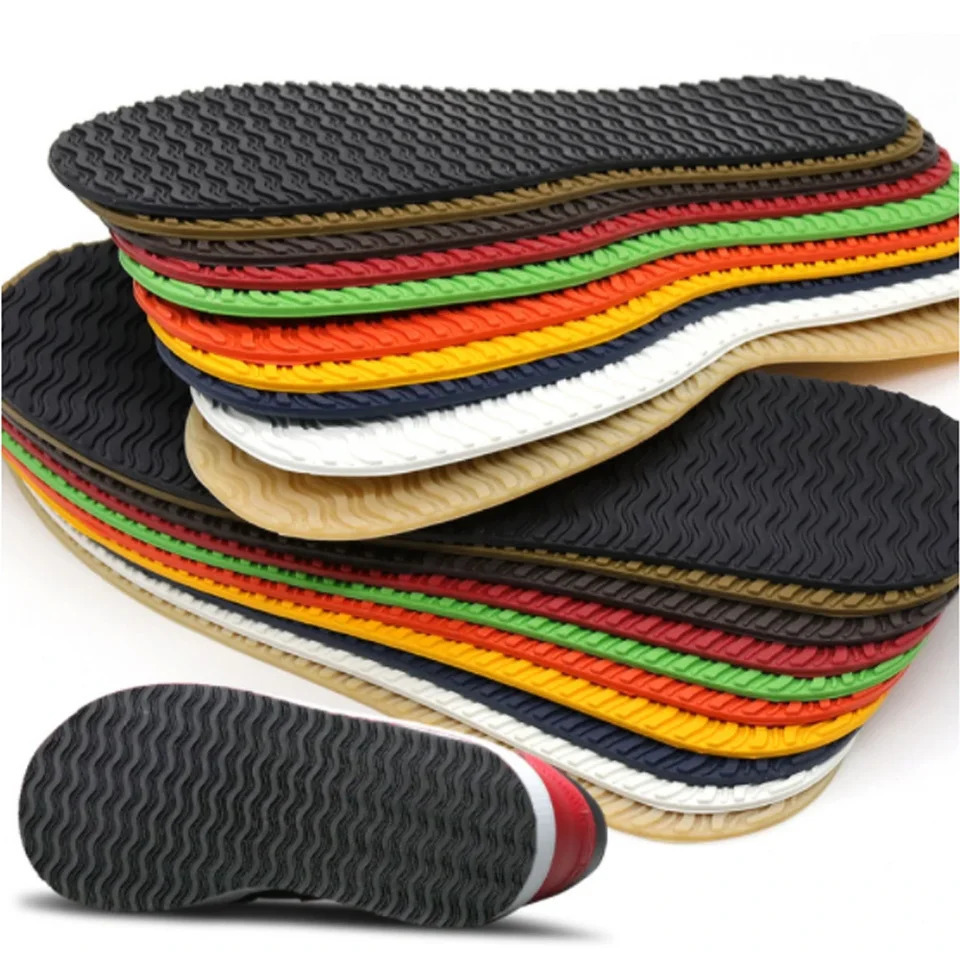 Rubber Full Soles for Shoes Outsoles Insoles Anti Slip Ground Grip Sole Protector Sneaker Repair Worker Shoe Self Adhesive Pads 250515