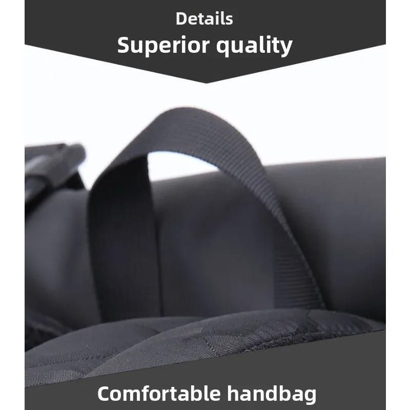 Mens Fashionable and High - End Backpack Large - Capacity Waterproof Oxford Computer Bag for Students 250515