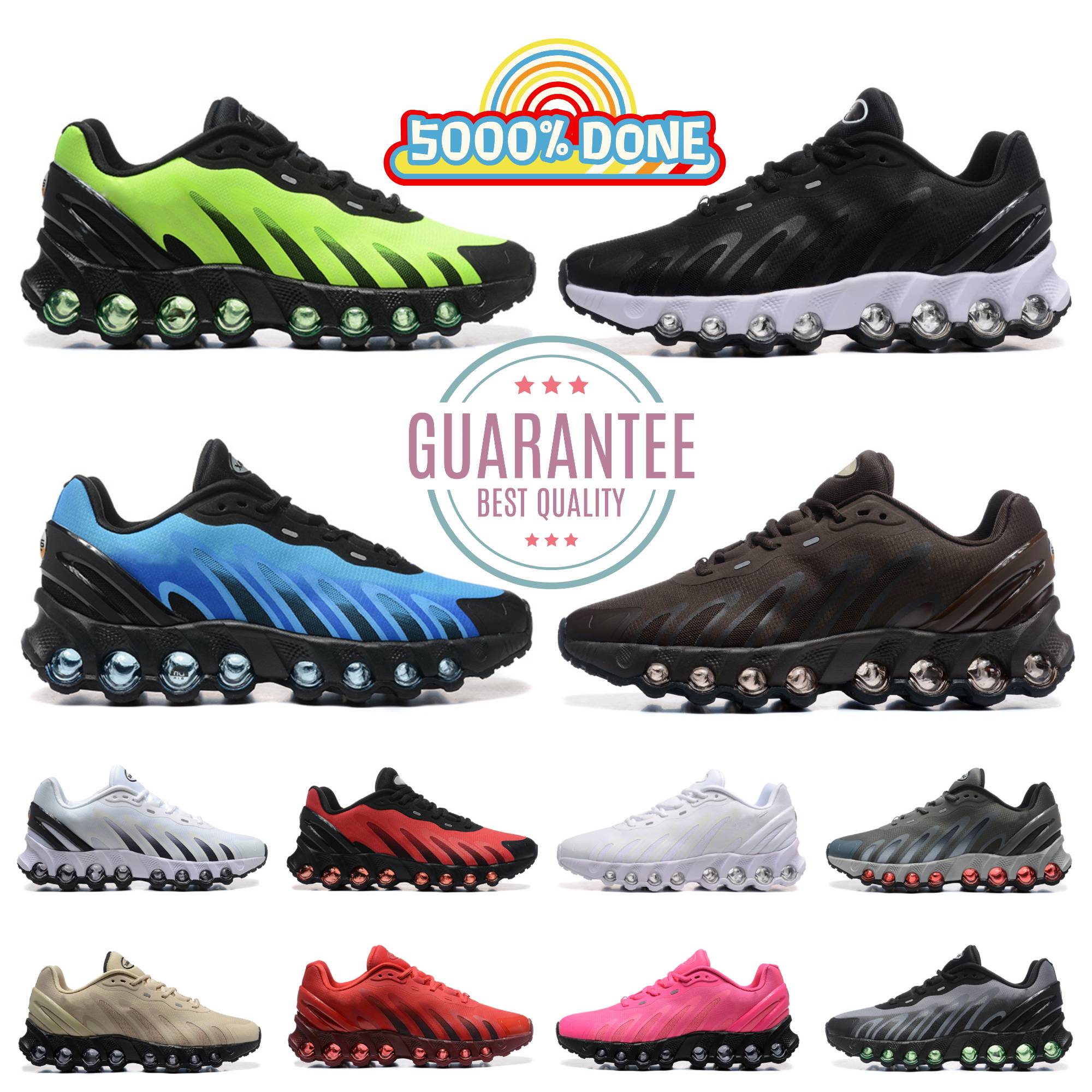 Men Women Designer DN8s Outdoor Shoes Triple Black Sneakers White Blue Pink Bright Green Sneakers Jogging Walking Sports Shoes SIZE 36-46