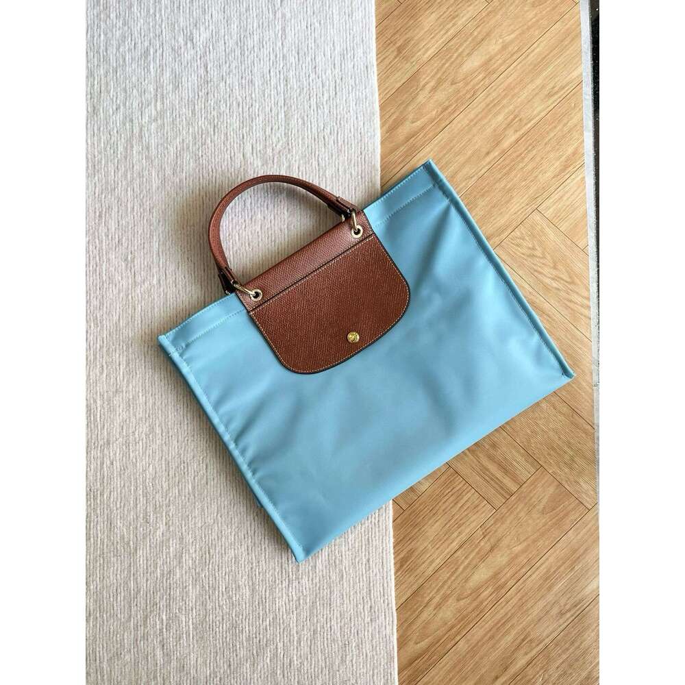 Tote Bag French Style New Cabas Simple And Lightweight Casual Computer Shoulder Handbag Shopping Dumpling Bag KQ