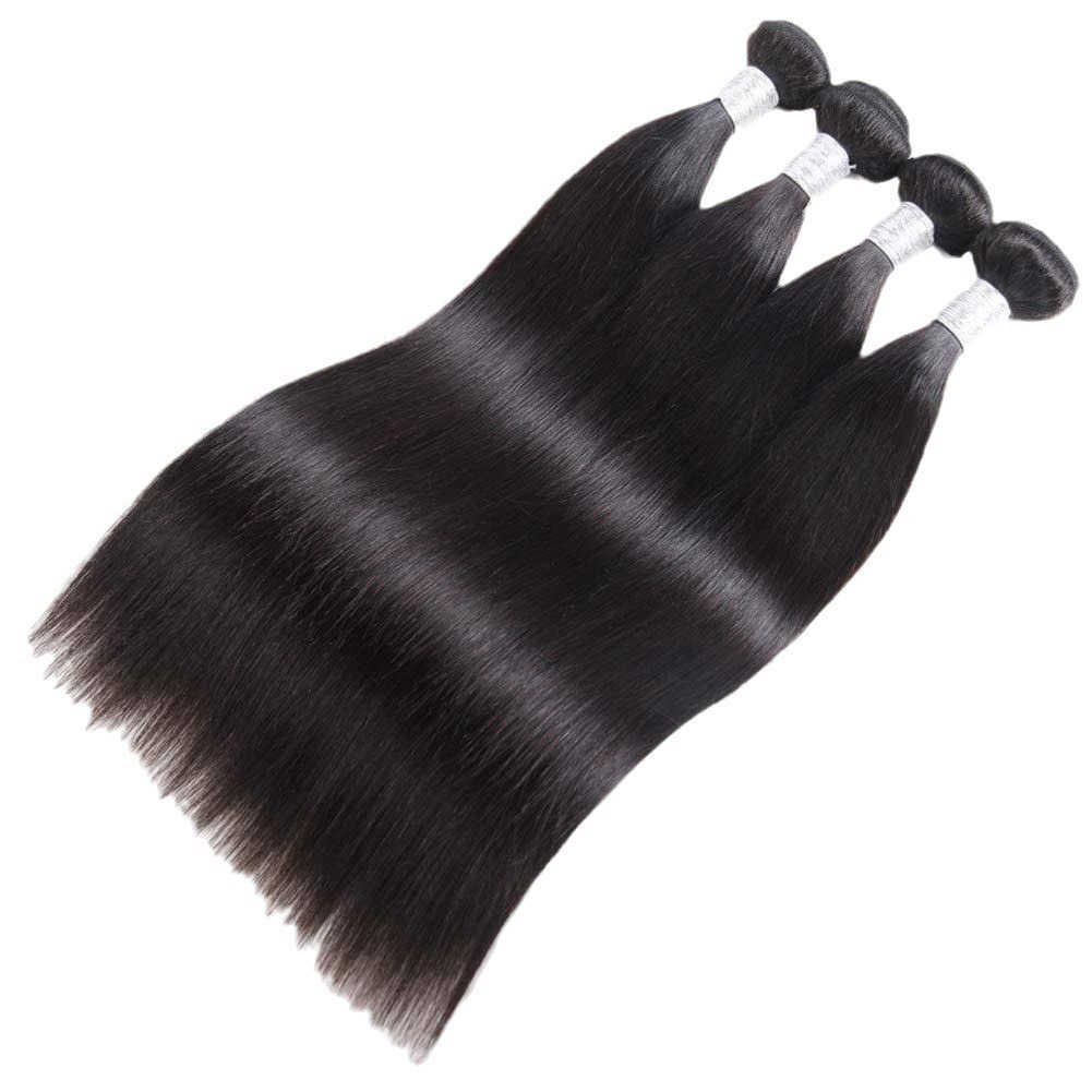 Real Human Hair Bundle straight hair 9AHuman Hair Bundle Brazilian real human hair female W250113