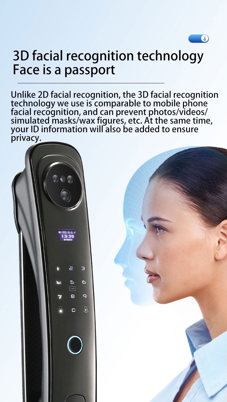 Advanced Home Safety: Secure Digital Entry Keyless Touchpad Finger Recognition Device