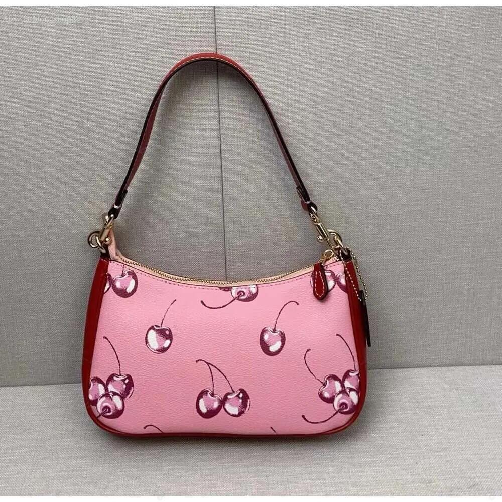 Jefrey Collins bag Cherry Teri shoulder Bag Swinger Women Axillary designer handBag fashion bag Purse Genuine leather Bags Top Quality Flap Bags Tote 