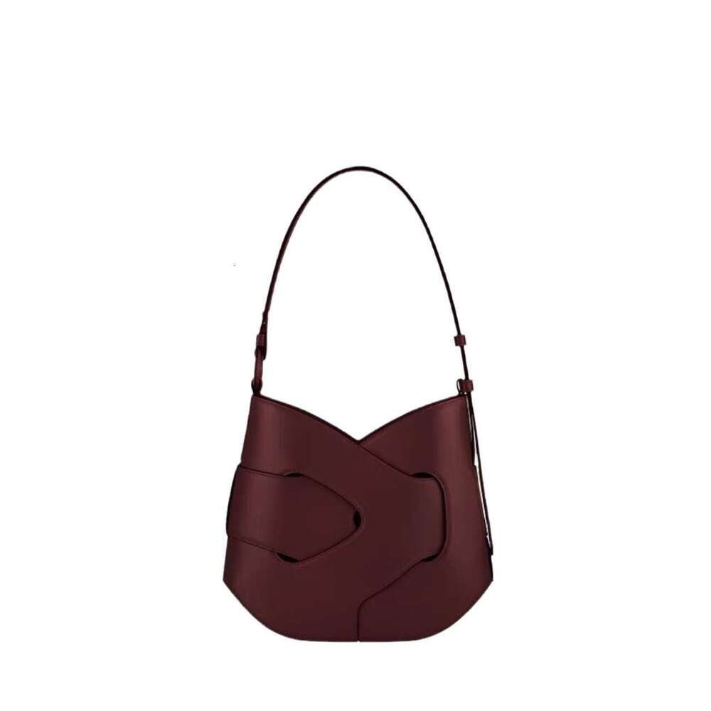 New women's shoulder bag designer handbag woven knot bag with leather high-end feel Daily travel