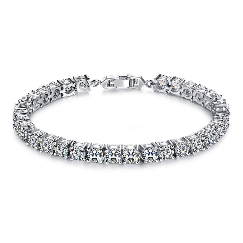 Designer bracelet moissanite and diamond chain hip-hop bracelet for women men jewelry gift.