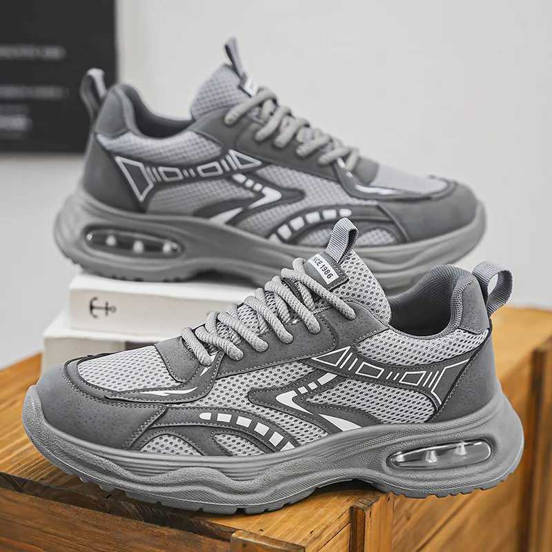 Men Sports Shoes Mens air cushionedcasual sports running shoes mesh breathable student sneakersMens casual shoes W250517