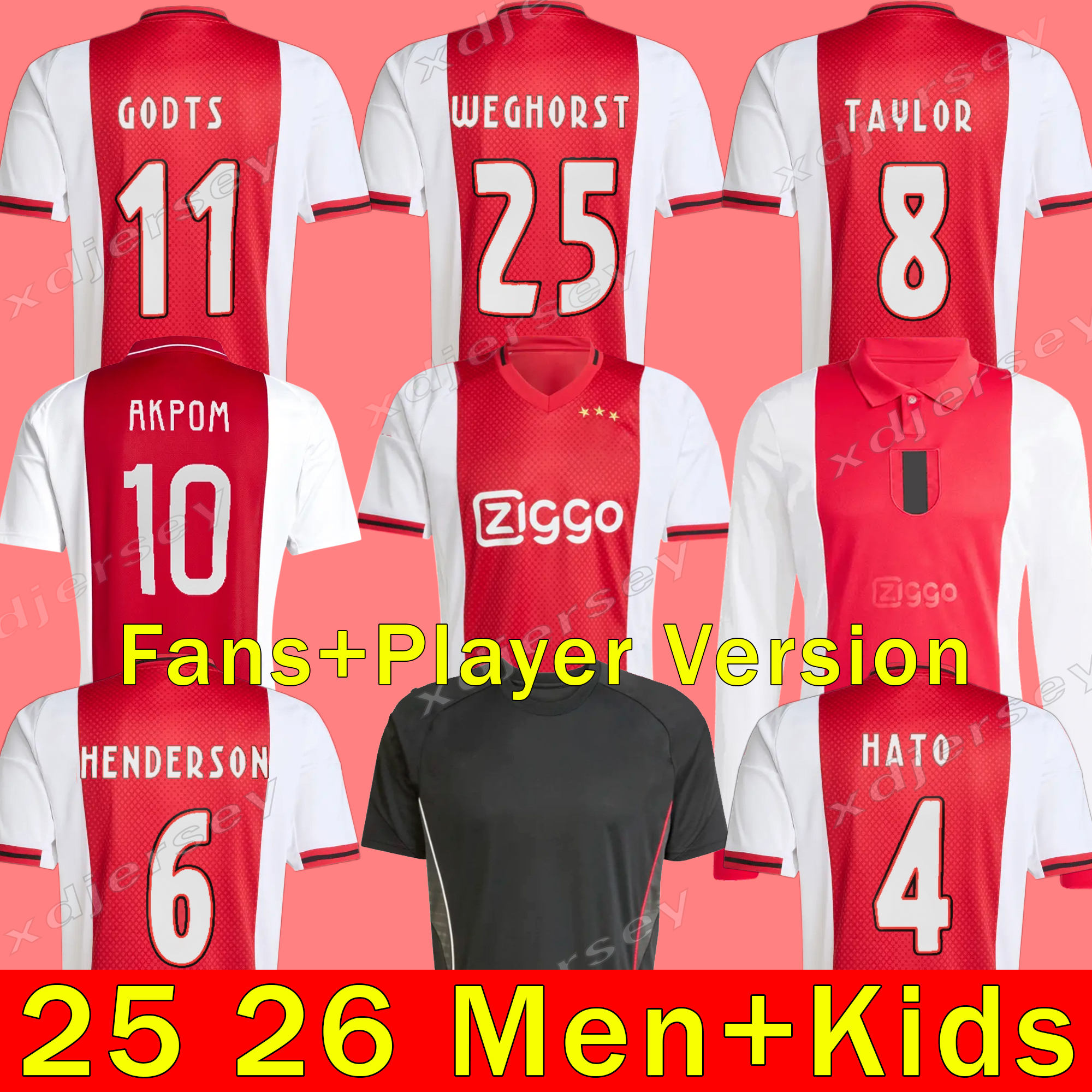 25 26 125th Anniversary Soccer Jerseys Kids Kit 2025 2026 Football Shirts AKPOM Co branded styles TAYLOR CRUYFF Bob Marley stone AjaOX Traore Godts Weghorst Klaassen