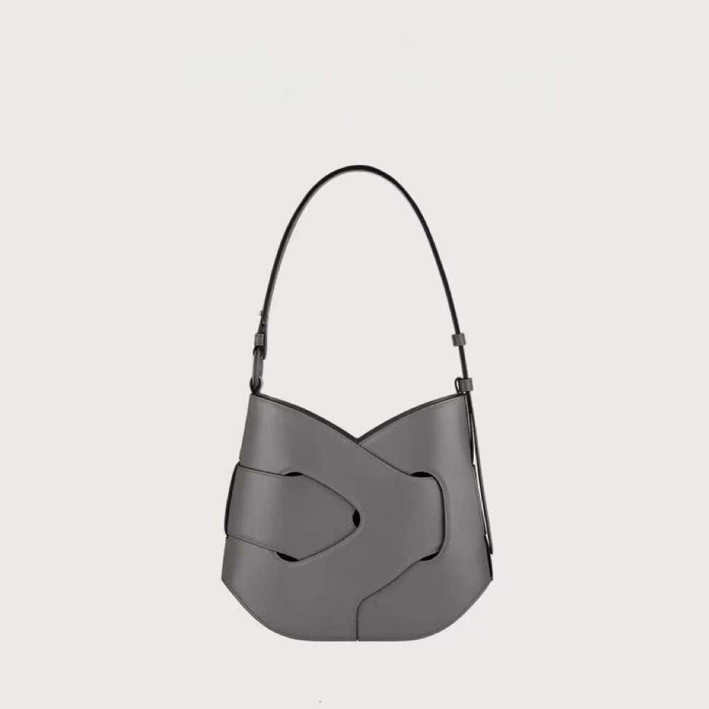 New women's shoulder bag designer handbag woven knot bag with leather high-end feel Daily travel