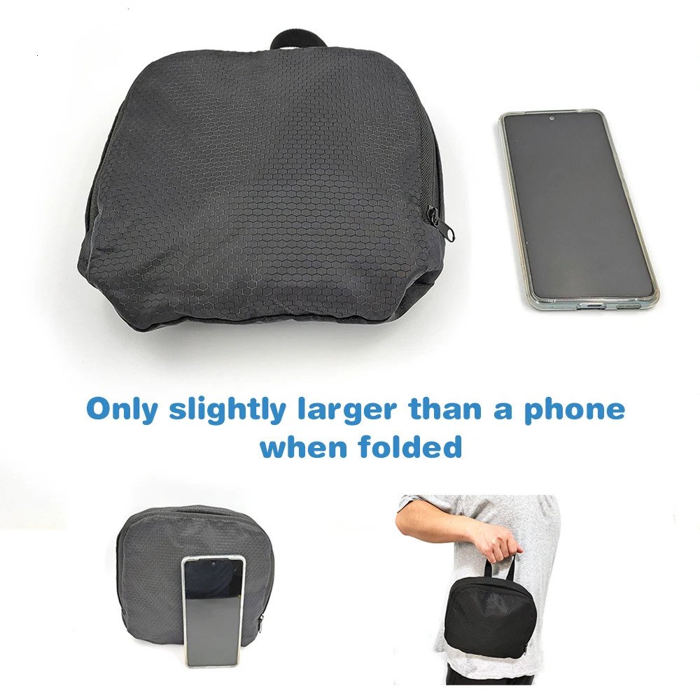 35L Foldable Backpack Lightweight Travel Portable Bag 250515