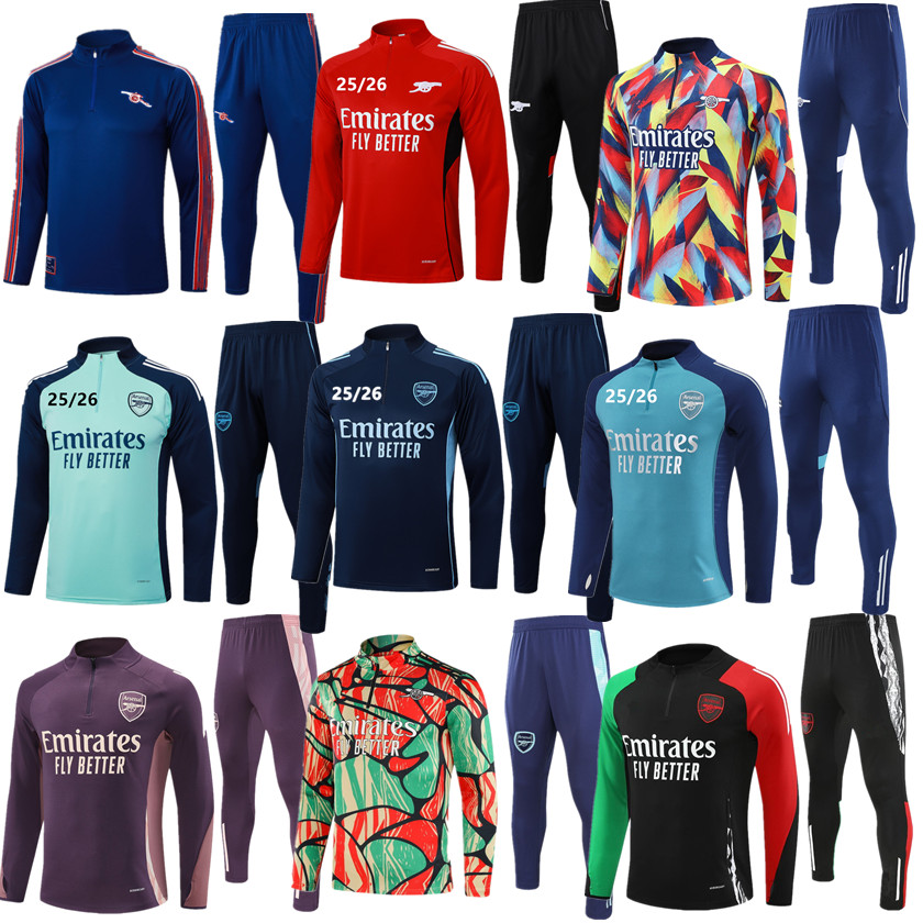 2025 2026 PEPE SAKA arsen ADULT tracksuit Football soccer jerseys 24 25 26 Gunners training suit ODEGAARD THOMAS TIERNEY SMITH ROWE Transport Men Kids sportswear kit