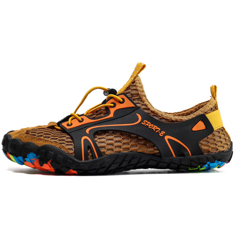 Ultra breathable water wading outdoor quick drying and durable shoes designed by fashionable sand stall anti slip fishing shoes and hiking shoes