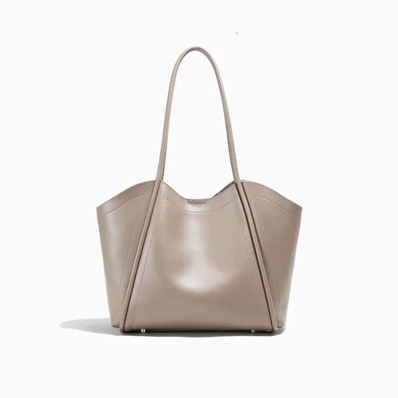 Women's Cow Genuine Leather Bags Female Commuter Soft Cowhide Handbag Ladies Large Capacity Practical Elegant Shoulder Handbags
